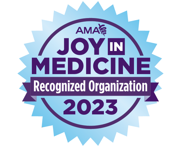 AMA Joy in Medicine Recognized Organization 2023
